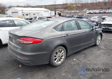 2019 Ford Fusion Hybrid Se из США, поврежденный, VIN 3FA6P0LU2KR158403